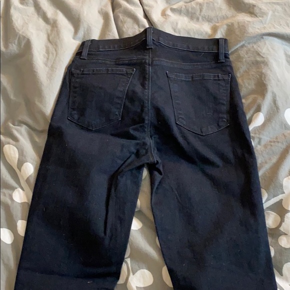 Deep Blue High-Waisted J Brand Jeans - Picture 4 of 4